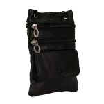 Hot Leathers PUA1032 Large Leather Neck Bag - Image 6