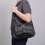Hot Leathers Leather Purse With Front Buckle Pocket PUA1159 - Image 9