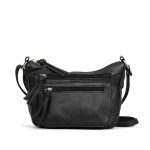 Hot Leathers Black Leather Purse with Two Zipper Pockets PUA1060 - Image 7