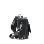 Hot Leathers PUA1175 Black Leather Small Concealment Crossbody Purse - Image 3