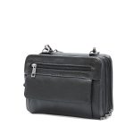 Hot Leathers PUA1175 Black Leather Small Concealment Crossbody Purse - Image 8