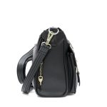 Hot Leathers PUA1176 Black Vegan Leather Concealed Carry Purse with Ambidextrous Design - Image 3