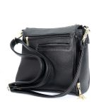 Hot Leathers PUA1176 Black Vegan Leather Concealed Carry Purse with Ambidextrous Design - Image 4