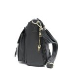 Hot Leathers PUA1176 Black Vegan Leather Concealed Carry Purse with Ambidextrous Design - Image 7
