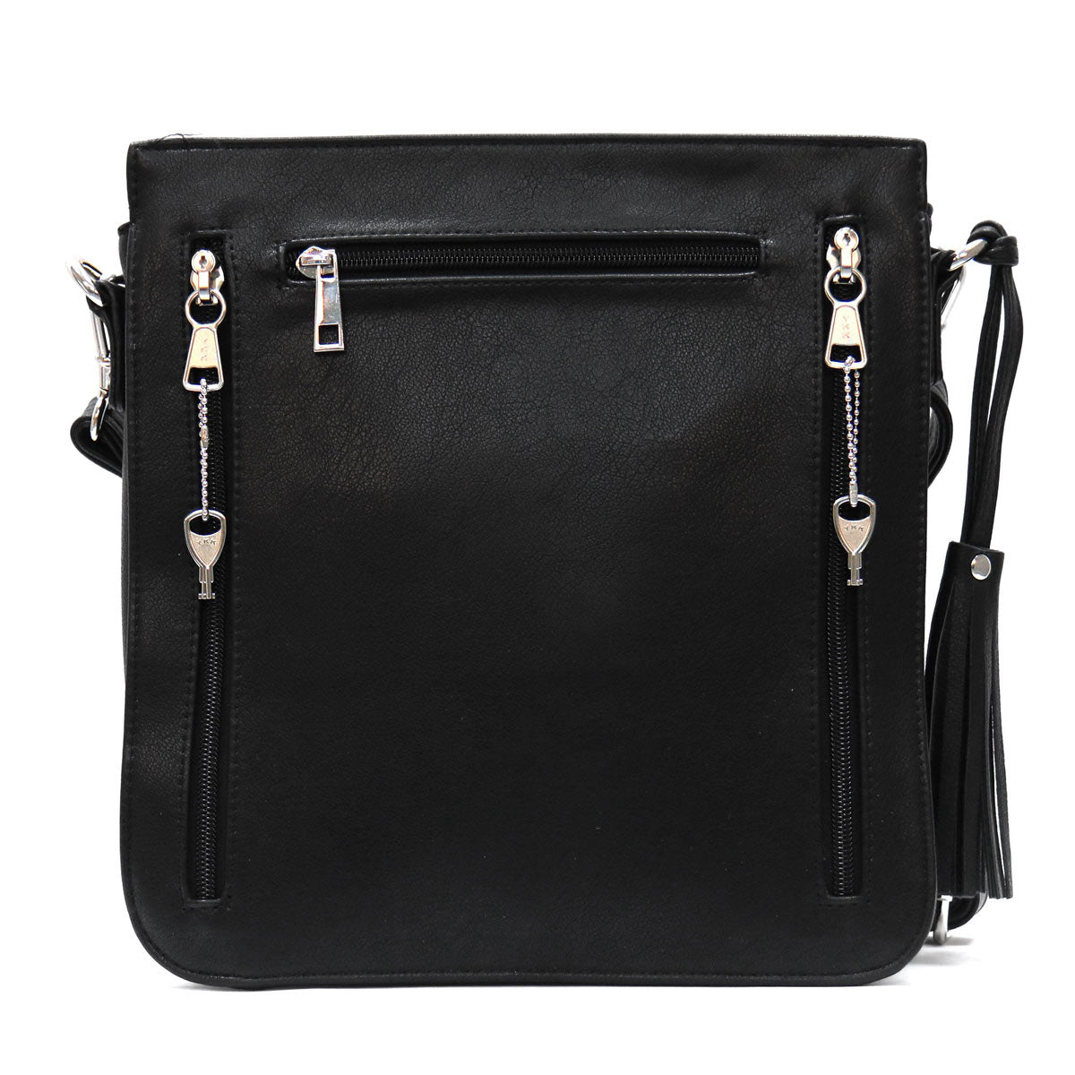Hot Leathers PUA1177 Women’s Black Hand-Crafted Laced Concealment Purse