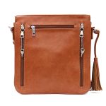 Hot Leathers PUA1178 Women’s Brown Hand-Crafted Laced Concealment Purse