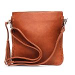 Hot Leathers PUA1178 Women’s Brown Hand-Crafted Laced Concealment Purse - Image 4