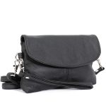 Hot Leathers Black Crossbody Organizer Leather Purse PUA1182 - Image 2