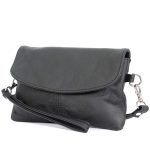 Hot Leathers Black Crossbody Organizer Leather Purse PUA1182 - Image 8