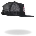 Hot Leathers PWA1004 Official Providence Cycle Worx Red Patch Snapback Hat - Image 4