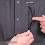 Hot Leathers RSM1001 Men’s Black Performance Long Sleeve Riding Shirt - Image 4