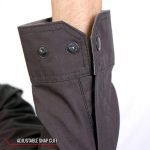 Hot Leathers RSM1001 Men’s Black Performance Long Sleeve Riding Shirt - Image 7