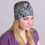 Hot Leathers Black Paisley Skull EZ Band RWD1005 - Image 3