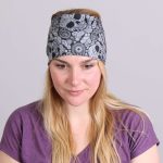 Hot Leathers Black Paisley Skull EZ Band RWD1005 - Image 4