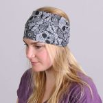 Hot Leathers Black Paisley Skull EZ Band RWD1005 - Image 5