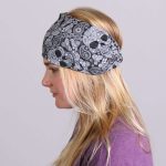 Hot Leathers Black Paisley Skull EZ Band RWD1005 - Image 6