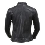 Milwaukee Leather Vintage SFL2811 Women’s Black Zipper Front Motorcycle Casual Fashion Leather Jacket - Image 2