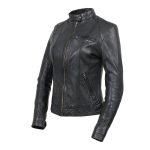 Milwaukee Leather Vintage SFL2811 Women’s Black Zipper Front Motorcycle Casual Fashion Leather Jacket - Image 4