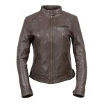 Milwaukee Leather Vintage SFL2811 Women’s Brown Zipper Front Motorcycle Casual Fashion Leather Jacket - Image 6