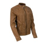 Milwaukee Leather Vintage SFL2811 Women’s Cognac Zipper Front Motorcycle Casual Fashion Leather Jacket