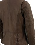 Milwaukee Leather Brown Vintage Motorcycle Inspired Vegan Tan Fashion Leather Jacket for Women SFL2812 - Image 7