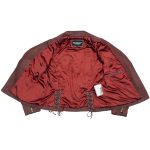 Milwaukee Leather Red Vintage Motorcycle Inspired Vegan Tan Fashion Leather Jacket for Women SFL2812 - Image 4