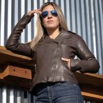 Milwaukee Leather Brown Vintage Motorcycle Inspired Vegan Tan Fashion Leather Jacket for Women SFL2812 - Image 18