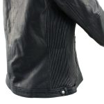 Milwaukee Leather Vintage SFL2813 Women’s Black Leather Moto Style Fashion Jacket - Image 4