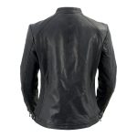 Milwaukee Leather Vintage SFL2813 Women’s Black Leather Moto Style Fashion Jacket - Image 5