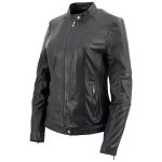 Milwaukee Leather Vintage SFL2813 Women’s Black Leather Moto Style Fashion Jacket - Image 7