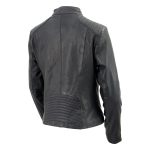 Milwaukee Leather Vintage SFL2814 Women’s Black Leather Motorcycle Style Fashion Jacket - Image 5