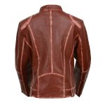Milwaukee Leather SFL2830 Women’s Maroon Sheepskin Scuba Style Fashion Leather Jacket - Image 5