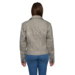 Milwaukee Leather SFL2835 Women’s Distressed Brown Motorcycle Style Fashion  Leather Jacket with Asymmetrical Zipper - Image 2