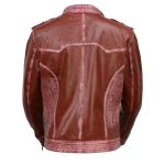Milwaukee Leather SFL2840 Women’s Maiden Maroon Premium Sheepskin Motorcycle Fashion Leather Jacket with Studs - Image 2