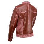 Milwaukee Leather SFL2840 Women’s Maiden Maroon Premium Sheepskin Motorcycle Fashion Leather Jacket with Studs - Image 7