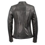 Milwaukee Leather SFL2855 Women’s Black  Zip Front Fashion Leather Jacket with Side Stretch Fitting - Image 2