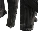 Milwaukee Leather SFL2865 Women’s Black Scuba Style Fashion Casual Leather Jacket with Hoodie - Image 8