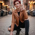 Milwaukee Leather Women’s Duchess Whiskey Motorcycle Style Fashion Casual Leather Jacket SFL2870 - Image 5
