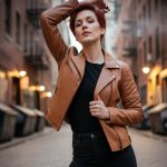Milwaukee Leather Women’s Duchess Whiskey Motorcycle Style Fashion Casual Leather Jacket SFL2870 - Image 2