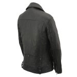 Milwaukee Leather Women’s Black Premium New Zealand Lambskin Motorcycle Style Leather Jacket SFL2875 - Image 8