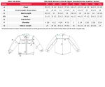 M-Boss Apparel BOS3554 Women’s Black Premium Leather Fashion Biker Style Jacket w/ Hoodie - Image 3