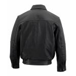 Milwaukee Leather Men’s Classic Black Bomber Leather Jacket SFM1519 - Image 2
