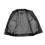 Milwaukee Leather Men’s Classic Black Bomber Leather Jacket SFM1519 - Image 5