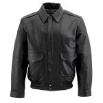 Milwaukee Leather Men’s Classic Black Bomber Leather Jacket SFM1519 - Image 7