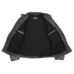 Milwaukee Leather Vintage SFM1808 Men’s Black Leather Seamed Shoulder Zipper Front Jacket - Image 7
