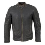 Milwaukee Leather Vintage SFM1808 Men’s Brown Leather Seamed Shoulder Zipper Front Jacket - Image 8