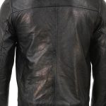 Milwaukee Leather SFM1809 Men’s Two-Tone Euro Collar Cafe Style Leather Jacket - Image 5