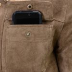 Milwaukee Leather Vintage SFM1811 Men’s Classic Taupe Suede Leather Fashion Coat Jacket w/ Plush Sherpa Inside Lining - Image 6