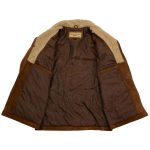 Milwaukee Leather Vintage SFM1819 Men’s Western Style Long Brown Suede Leather Fashion Coat Jacket - Image 4