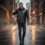 Milwaukee Leather SFM1846 Men’s Black Fashion Casual Leather Jacket with Removable Hoodie - Image 5